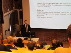 Presentasjon av studiemuligheter i Japan