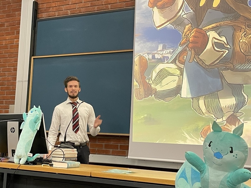 Aグループ一位のJonas氏