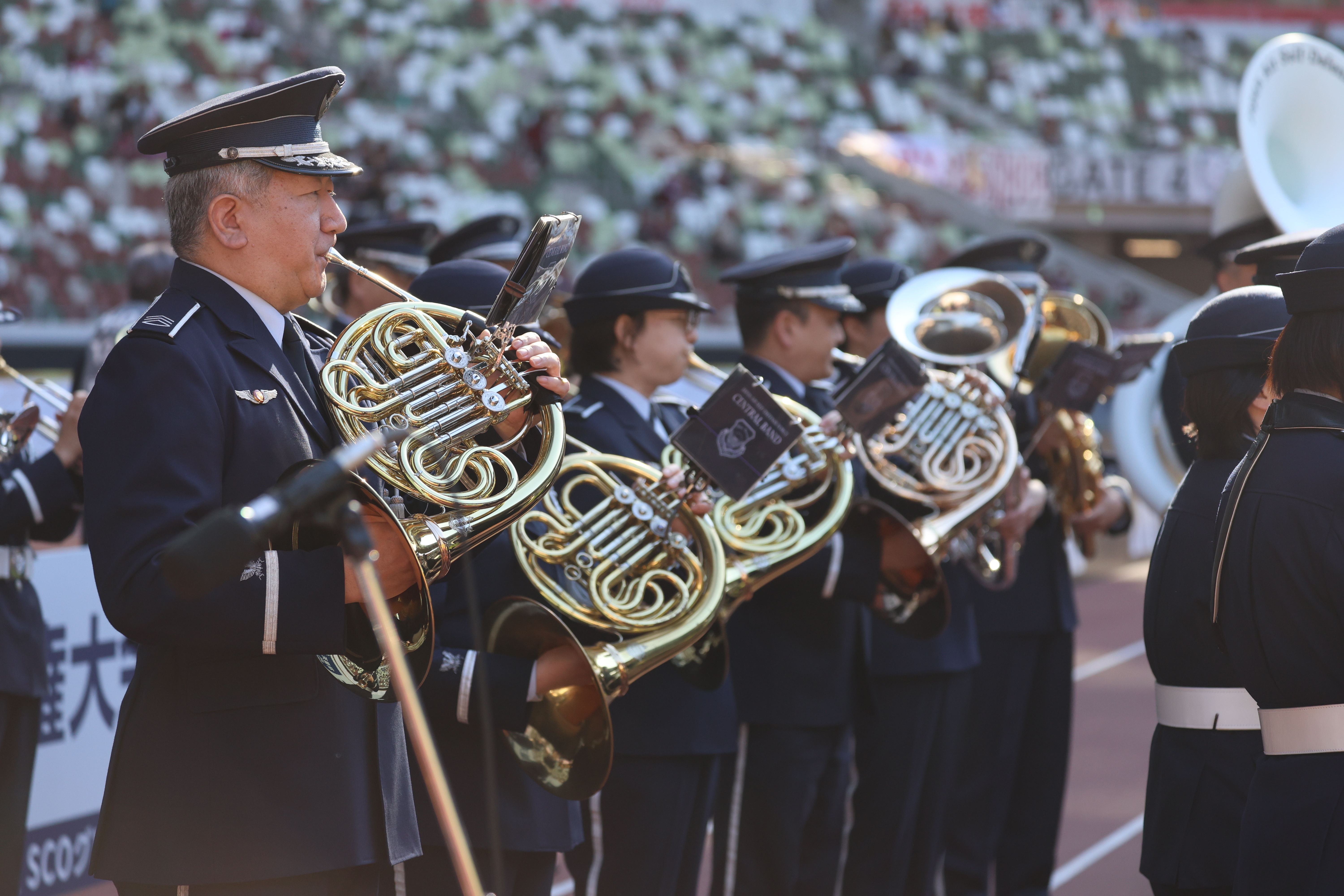 JASDF Central Band hornist