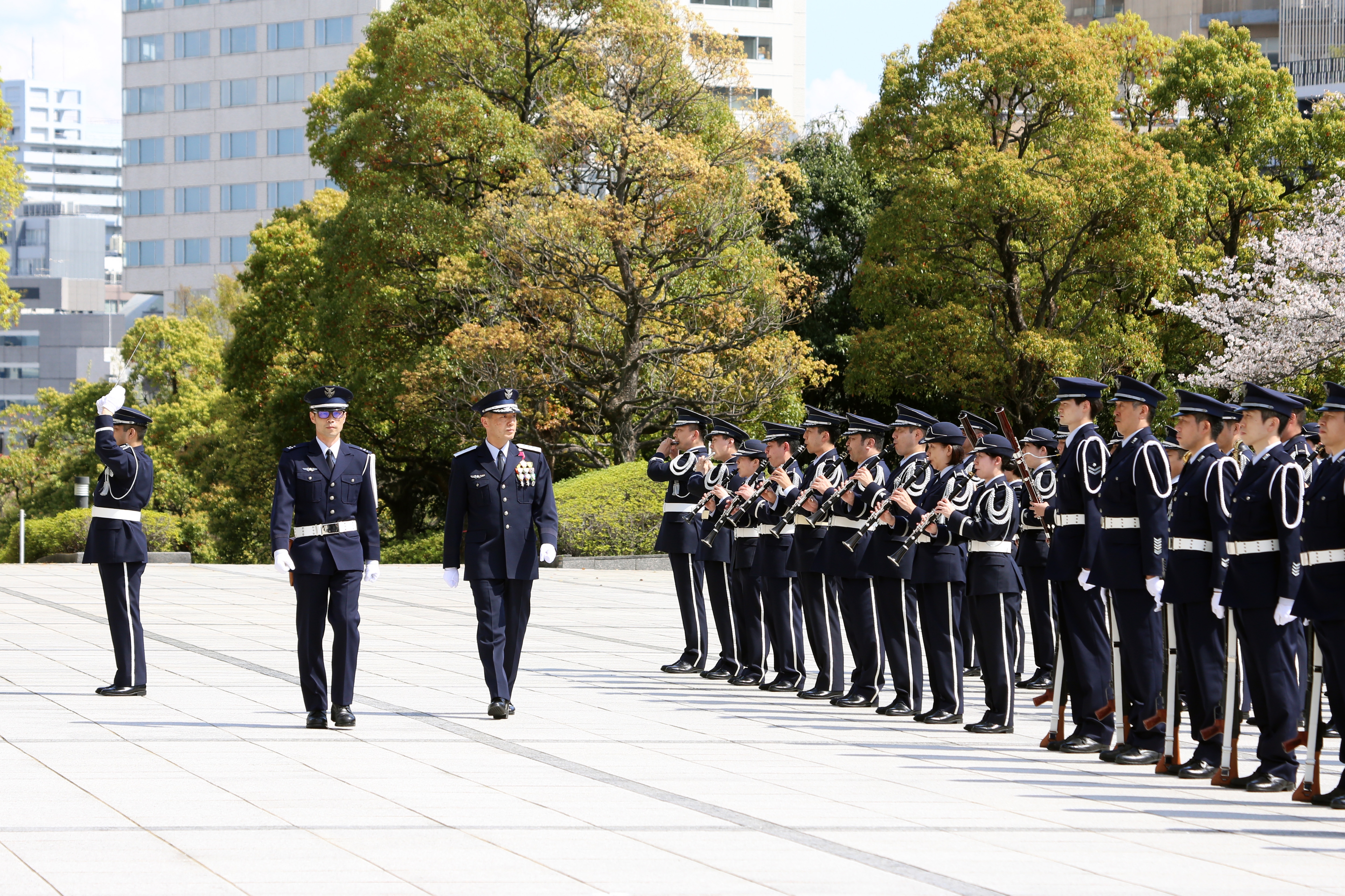 JASDF Central Band æresvakt