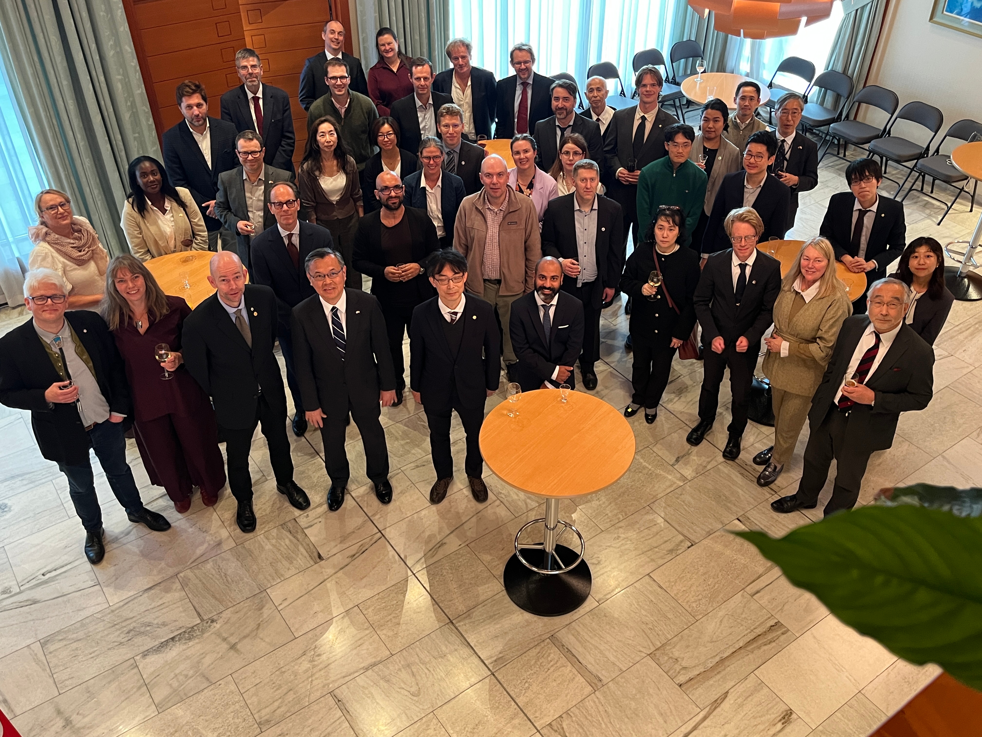 JSPS reception group photo